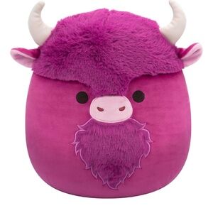 Squishmallow 12” Dave Plum Bison